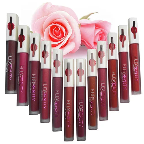 Huda Beauty Liquid Matte Lip Gloss 12-PCS Set